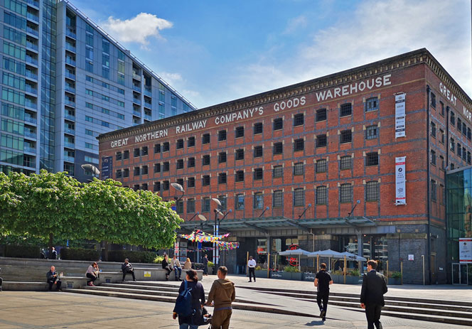 Liverpool-Manchester-almacén