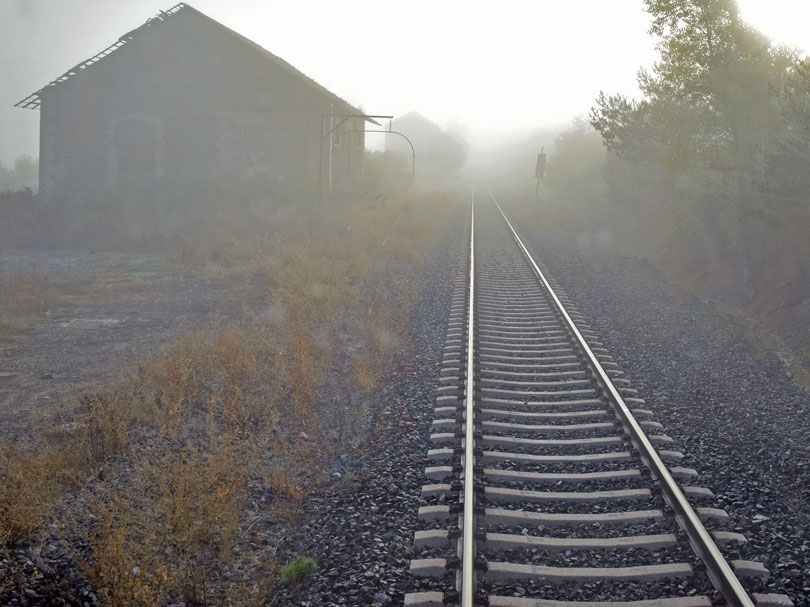 Niebla-línea-Huesca-Jaca