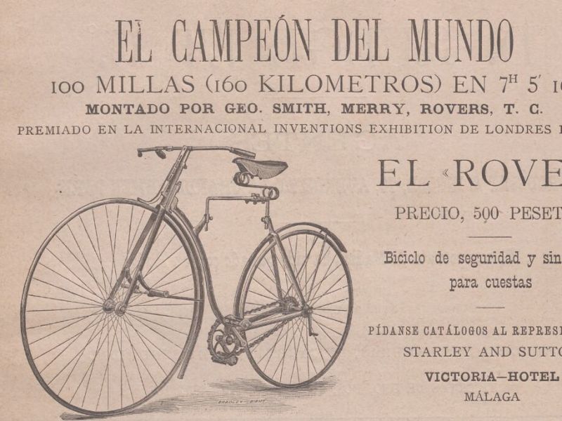 Barbastro acogió en 1887 la primera prueba ciclista en el Alto Aragón (con tandem y&nbsp;tricicleta)