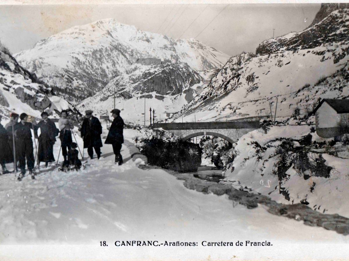 Pioneras del esquí en&nbsp;Canfranc