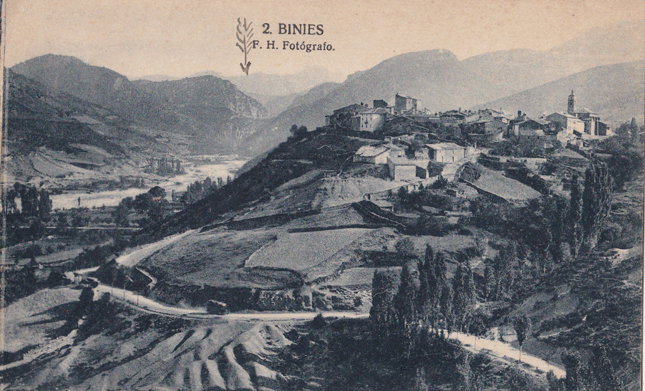 Una nota a lápiz en una postal de 1926 que confirma la presencia del pintor belga Philippe Swyncop en el valle de&nbsp;Ansó