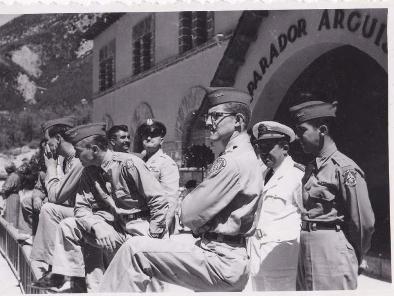 La apretada agenda de cinco cadetes norteamericanos en la Huesca de&nbsp;1951
