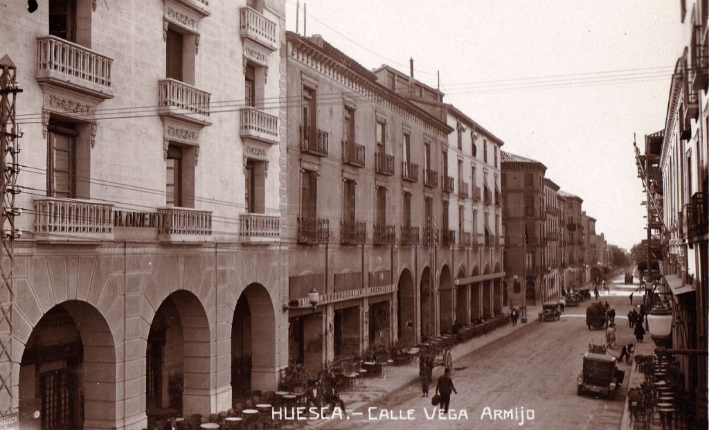 La caligrafía como valor en una postal que viajó en 1935 de Huesca a&nbsp;Barcelona