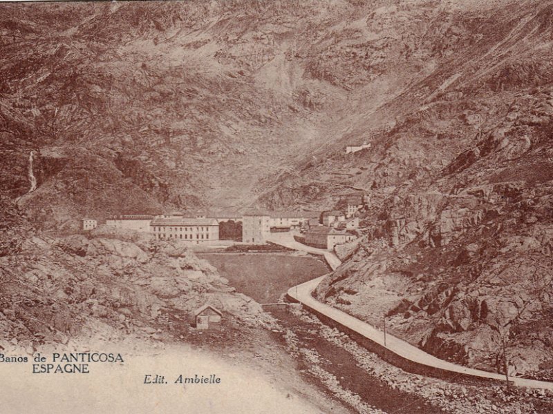 Ambielle, el hostelero de Laruns que vendía postales de Panticosa en el vecino balneario de Eaux Chaudes a comienzo del siglo&nbsp;XX